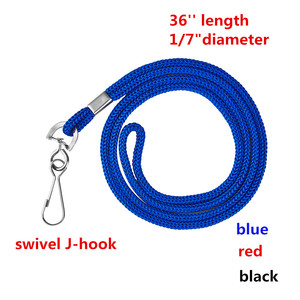 Rond Tissé Bleu Durable En Vrac Lanière Pour Clés Porte-étiquettes Cartes D'identité Porte-clés Employés <span class=keywords><strong>Étudiant</strong></span>s Visiteurs - Product Image 6