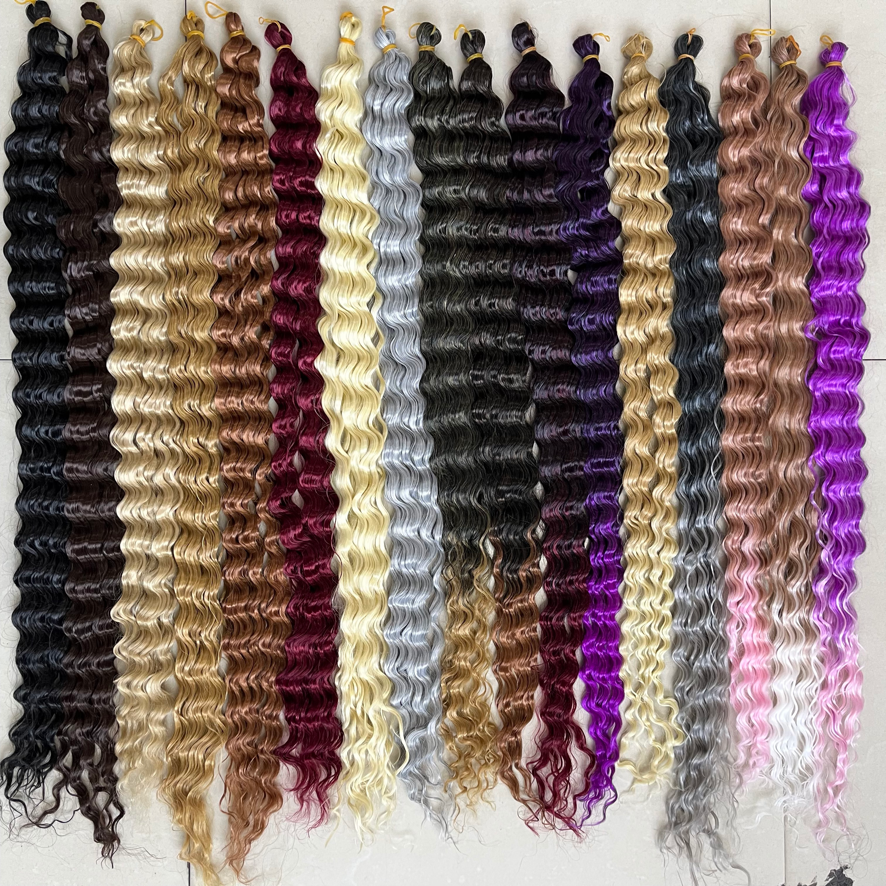 32" Deep Wave Bulk Hair