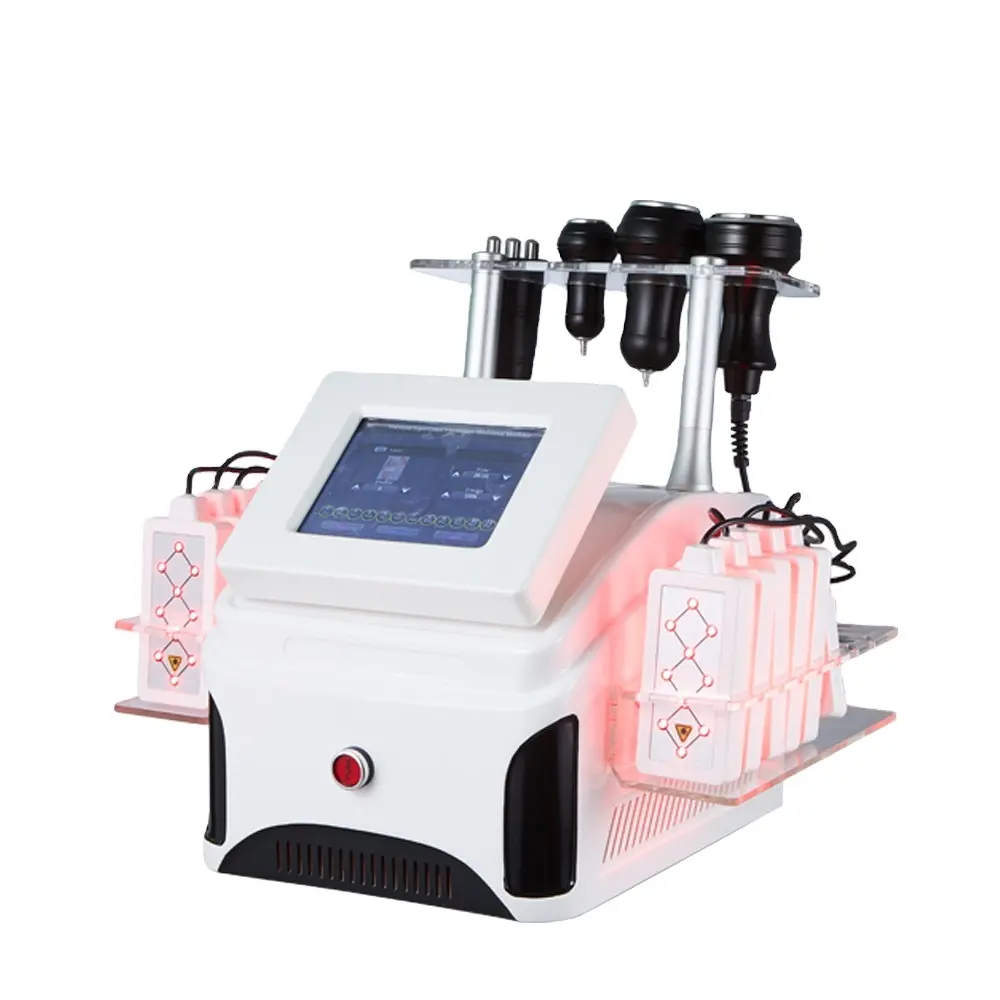 Machine de thérapie sous vide avec lipolariseur, système de cavitation rf, crolipolyse couper sous vide, modèle, meilleure vente