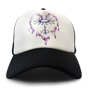 Casquette Trucker 5 Panneaux avec Logo Imprimé Cœur par Transfert Thermique, Dos en Maille, Fermeture Snapback pour Hommes, Idéale pour l'Extérieur en Été, Faible MOQ, Expédition Rapide, Haute Qualité - Product Image 4