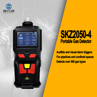 Analyseur d'oxygène trace SKZ2050-4-O2 0-5%VOL, détecteur de gaz portable pour l'industrie de l'emballage alimentaire