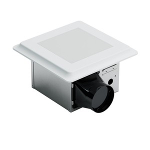 ETL Bathroom Exhaust <b>Fan</b> with Light 10 Inch, 120VAC, 100CFM, <b>AC</b> Motor 25W, 5CCT Selectable, 15W for the Light, 1200lm, Dimmable - Product Image 5