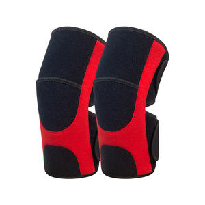 Genouillère automne-hiver avec thérapie à l'armoise, protection thermique et rétention de chaleur pour hommes et femmes, taille unique, noir et rouge - Product Image 4