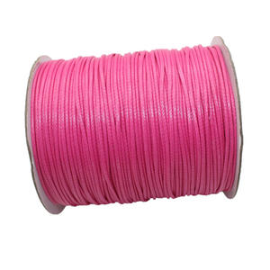 En gros 38 Couleurs Multi Tailles Polyester Tressé Corde Cirée Cordon DIY Macramé Fabrication De Bijoux Fils Directement De L'usine - Product Image 3