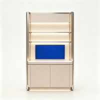 Meubles de présentation sur mesure pour lunettes, style moderne, pour magasins d'optique : Vitrines décoratives personnalisées pour lunettes