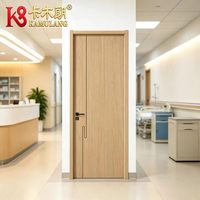Portes intérieures modernes en MDF, polymère et PVC, sur mesure, à isolation acoustique, construction durable, surface finie, pour hôtels et appartements