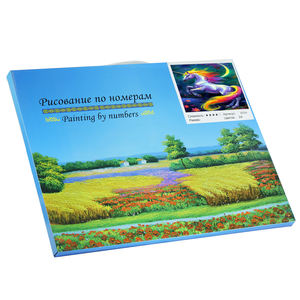 <span class=keywords><strong>Peinture</strong></span> encadrée DIY par numéro Images <span class=keywords><strong>licorne</strong></span> colorées <span class=keywords><strong>Peinture</strong></span> acrylique sur toile <span class=keywords><strong>Peinture</strong></span> personnalisée par numéro pour adultes - Product Image 3