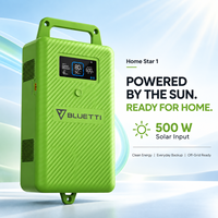 BLUETTI Home Star 1: Портативная солнечная электростанция 1200 Вт·ч LiFePO4, 600 Вт, для дома и кемпинга, аварийный источник питания, ИБП