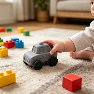 Juguete Educativo de Silicona para Bebés, Multifuncional, Libre de BPA, en Forma de Vehículo, Venta al Por Mayor - Product Image 2