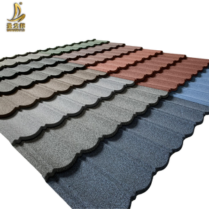 Tejas Metálicas Económicas para Techos de Casas Sangobuild, Lámina de Techo Recubierta de Piedra de 150 g/m² - Product Image 1