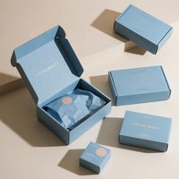 Boîte d'expédition artisanale en carton ondulé biodégradable et compostable, personnalisable, prix attractif, vente chaude, portable