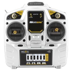 Control Remoto para Aeromodelismo MicroZone MC6C de 6 Canales con 2.4G FSK y 6 Salidas PWM - Product Image 4