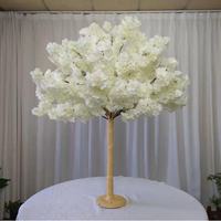 Pohon Sakura Putih Buatan, Bunga Lantai, Dekorasi Pohon Besar, Pusat Perbelanjaan, Hotel Pernikahan Pohon Sakura