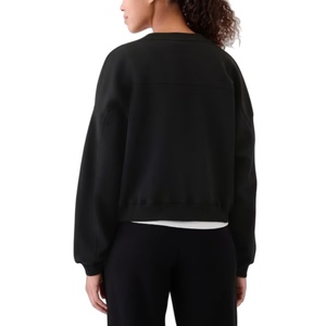 Sweat-shirt à col rond en tricot d'hiver à imprimé animal de haute qualité, écologique, fabriqué avec un logo personnalisé pour femmes - Product Image 4