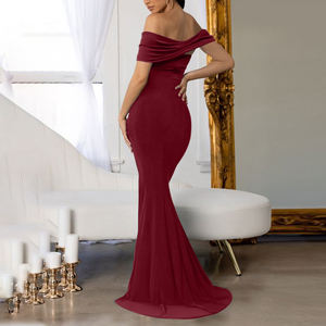 <span class=keywords><strong>Robe</strong></span> de soirée asymétrique sans bretelles, Sexy, fourchettes hautes, robes de soirée formelles, meilleures ventes - Product Image 1