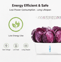 Système hydroponique intelligent à 12 trous pour la culture hydroponique