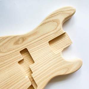 Guitare à corps en frêne, 4 cordes, non finie, pour la vente en gros - Product Image 5