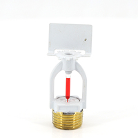 Tête de sprinkler automatique à réponse rapide ZSTBS-15/20 encastrée dans le mur, sphère en verre de 3 mm
