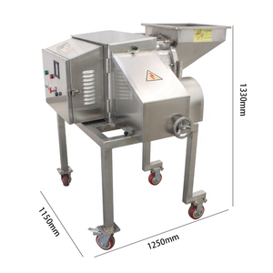 Li-Gong Máquina comercial de cortar cubos de frutas e vegetais, gengibre, batata e cenoura, máquina comercial de corte de cubos de vegetais - Product Image 2