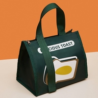Heopono Hochwertiges Material Reticule Schüler Arbeit Picknick Reisen Weiche wieder verwendbare große Mittagessen Wärme isolierte Kühltaschen