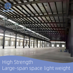 Nave Industrial Prefabricada de Acero Ligero Multi-Span, Estructura de Acero, Almacén con Estructura Metálica - Product Image 2