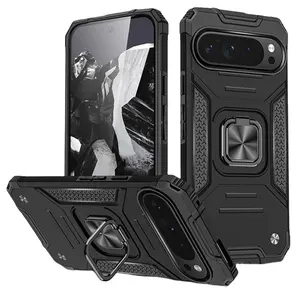 Armor Fall Down Resistant Factory Price Case para Google Pixel 9 Pro/8/7a 360 grados Rotate Ring Holder Cool Style Phone Cover