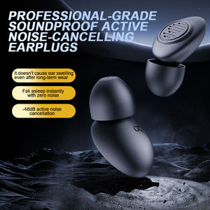 Reutilizável Soft Silicone Tampões Ruído Cancelamento Proteção Auditiva para <span class=keywords><strong>Sleep</strong></span> Focus Viagem Comfort Side Sleepers - Product Image 6