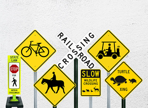 Segno di informazioni della stazione degli autobus di alta visibilità per la sicurezza stradale - Product Image 4