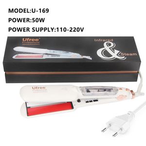 Plancha de Pelo Multifuncional Tres en Uno Ufree de Cerámica de Turmalina, para Rizar y Alisar - Product Image 1