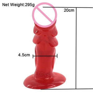 Jouets pour adultes de 20 cm, produits préférés pour femmes, plug anal en PVC médical, dildos pour femmes - Product Image 6