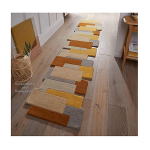 Tapis en laine fait main de qualité supérieure, fabriqué en Inde, style moderne, tapis de sol 3D, tapis shag, tapis de sol pour la maison - Product Image 1
