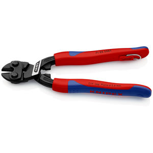 KNIPEX 71 02 200 T BK CoBolt Coupe-fils diagonaux à double levier avec poignées multi-composants, design fin, avec anneau de verrouillage - Product Image 2