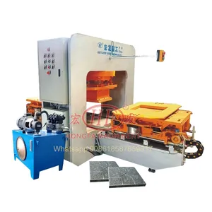 Máquina de prensagem hidráulica para pisos MM-600 terraço quadrado, máquina de molde para concreto e terraço