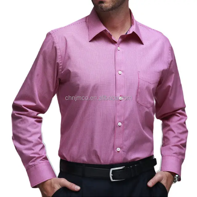 Oeko-Tex Casual Outdoor Executive Elegant Mens Long Sleeve Formal Business Men's Dress Shirt