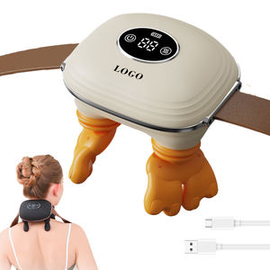 Nouveau coussin de massage électrique 2025 pour le cou et les épaules avec chaleur, pétrissage 3D et vibration, rechargeable par USB pour soulager les douleurs au cou et au dos - Product Image 1