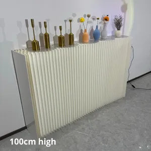 Giá đỡ trưng bày gấp đa năng hiện đại cho đám cưới, đạo cụ cột La Mã, bàn nước chảy, giá trưng bày sản phẩm cửa sổ - Product Image 6