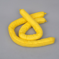 Chaussette absorbante chimique dangereuse de 1,2 kg, matériau non réactif, pour la prévention des déversements dangereux en usine, OEM/ODM, transport et entrepôt