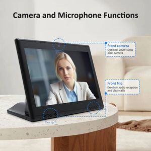 10.1 inch hình chữ L <span class=keywords><strong>Tabletop</strong></span> Android tablet màn hình cảm ứng màn hình hiển thị cho hàng đợi hệ thống quản lý - Product Image 3