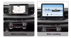 Radio de coche <span class=keywords><strong>Android</strong></span> 2 Din Carplay para KIA RIO 2017-2019 10 pulgadas DVD estéreo unidad principal navegación de coche Multimedia REPRODUCTOR DE COCHE <span class=keywords><strong>Android</strong></span> - Product Image 2