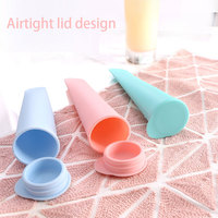 Moule à Popsicle en Silicone de Qualité Alimentaire Plateau à Glace Écologique pour Suppléments de Crème Glacée Maison Logo Personnalisé