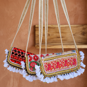 Sacs à bandoulière longs artisanaux personnalisables pour femmes, tendance, écologiques, légers, pliables, grande capacité, en cuir avec fermeture éclair - Product Image 1