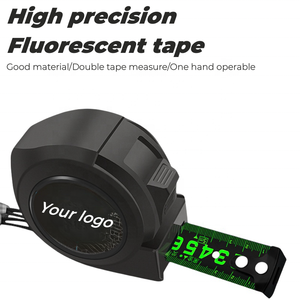 Ruban à mesurer en acier fluorescent de 5 mètres, qualité industrielle, résistant à l'usure, épais, anti-chute, vente en gros pour fabricants - Product Image 5