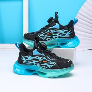 Chaussures de sport pour garçons avec boucle rotative Cool chaussures de course pour enfants chaussures de <span class=keywords><strong>basket</strong></span>-ball pour enfants de taille moyenne baskets pour garçons de haute qualité - Product Image 2