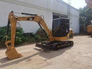 Excavatrice CAT 306 d'occasion à bas prix, mini-excavatrice Caterpillar CAT 306D, excavatrice de 6 tonnes à vendre à Shanghai - Product Image 3