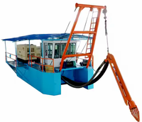 Draga de succión a chorro de fácil transporte, equipo de dragado de arena de diseño modular
