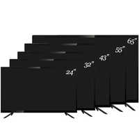 Televisor Inteligente LED de Alta Definición de 75 Pulgadas (17 a 110 Pulgadas), Sin Marco, Frecuencia de Actualización de 60 Hz, 4K, Android, WiFi Inalámbrico