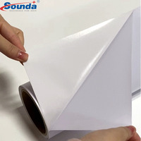 Rollo de vinilo autoadhesivo de PVC extraíble para coche, rollo de pegatinas de vinilo para impresión
