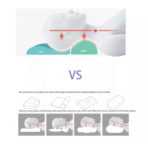 Travesseiro ergonômico de espuma de memória para alívio da dor no pescoço, travesseiro de cervical para dormir com borboleta - Product Image 5