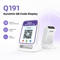 Мини-POS-терминал со сканером QR-кодов и NFC-ридером, поддерживающий динамические/статические QR-платежи для настольного использования