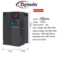 Convertisseur de fréquence triphasé 30 kW certifié CE, variateur de fréquence 380 V AC avec contrôle vectoriel pour moteurs et usage industriel